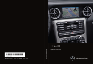 2015 Mercedes Benz CLA GLA M G SLK C Coupe C Cab GLK E B COMAND Operator Instruction Manual